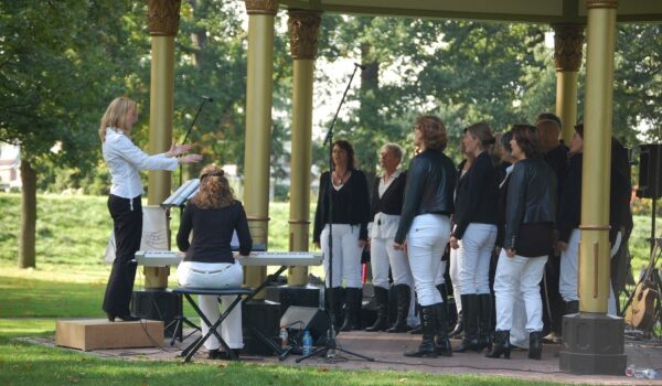 Muziekkoepel op de Worp