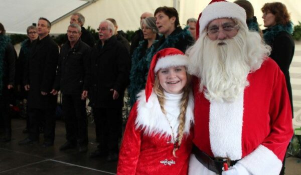 Christmasshoppen op de Flora