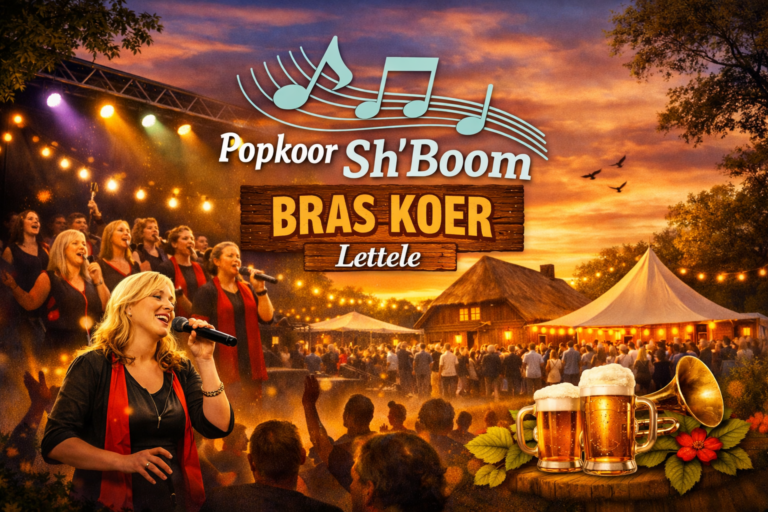 Sh‑Boom serveert muziek bij Bras‑Koer