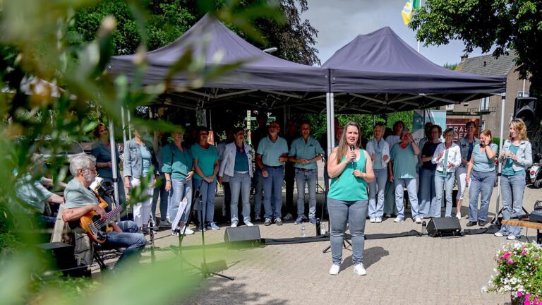 Lekker optreden bij Bras-Koer